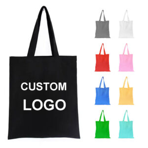 Custom Printed Reusable Grocery Shopping Cloth Bags for Promotion