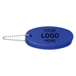 Custom Logo Blue Floating Foam Keychains with Your Brand