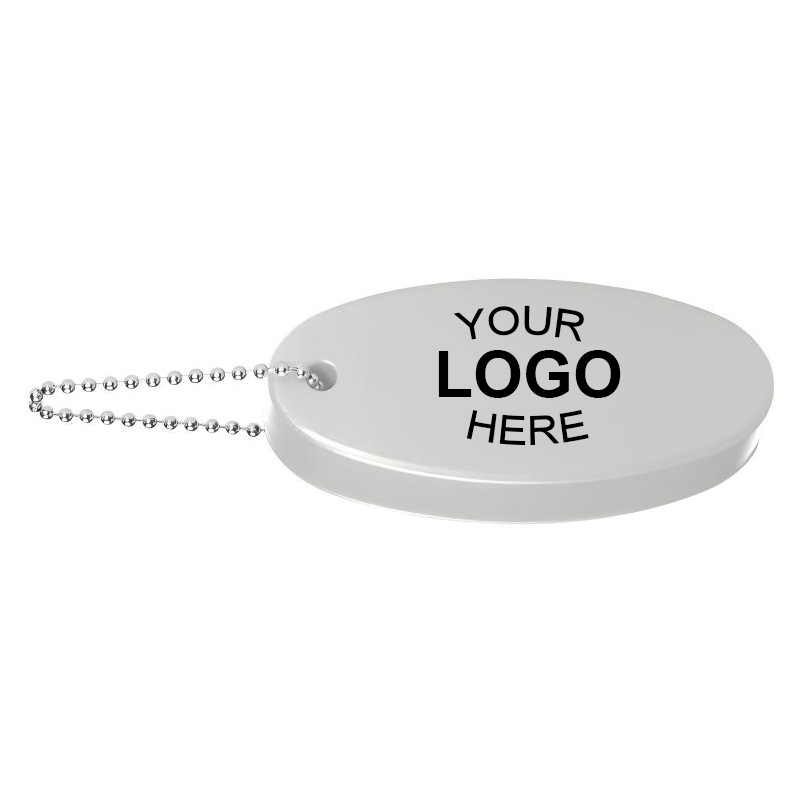 Custom Logo Gray Floating Foam Keychains with Your Brand