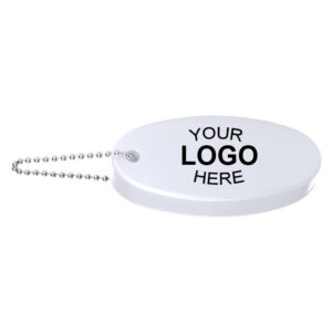 Custom Logo White Floating Foam Keychains with Your Brand