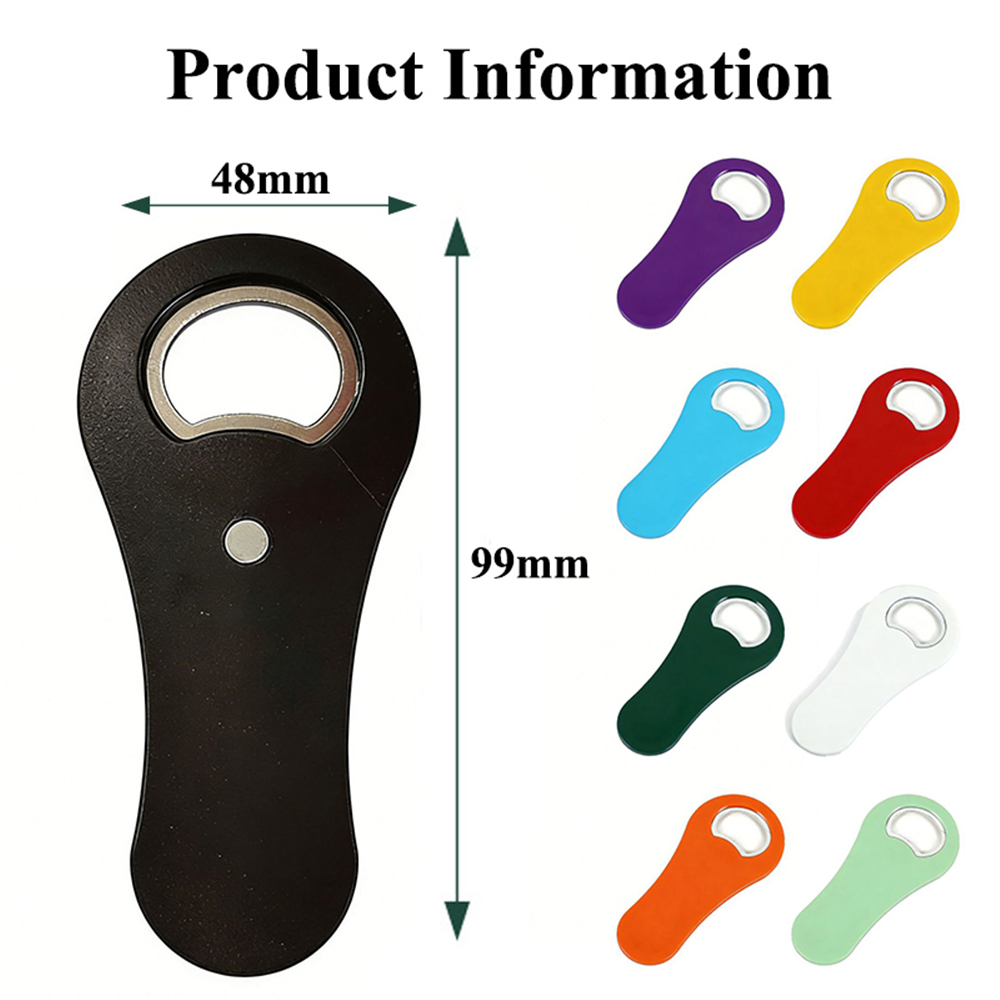 Custom Logo Magnetic Plastic Beer Bottle Opener as Gifts - Image 2
