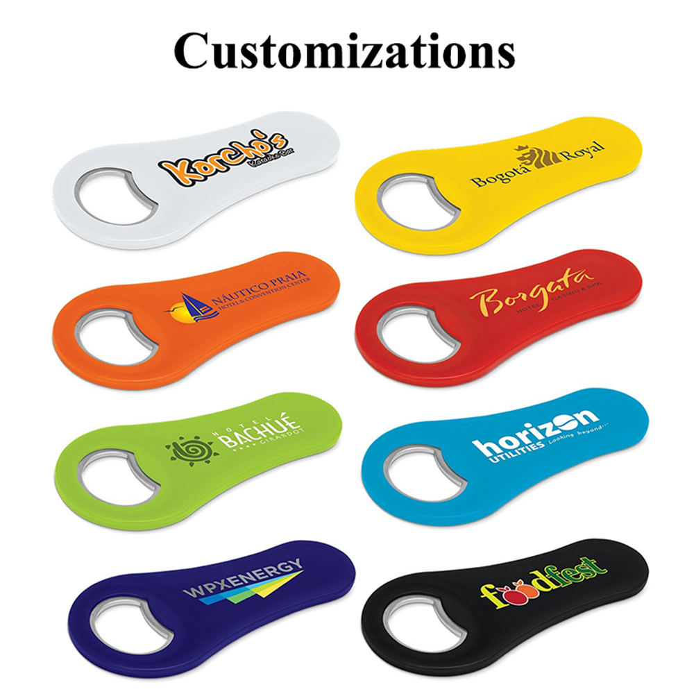 Custom Logo Magnetic Plastic Beer Bottle Opener as Gifts - Image 4