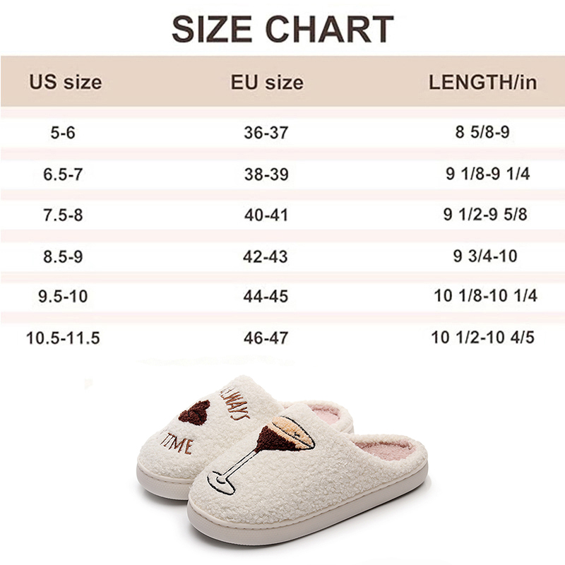 Custom Design Your Logo Cozy Fuzzy House Indoor Home Use Warm Winter Slippers - Image 2