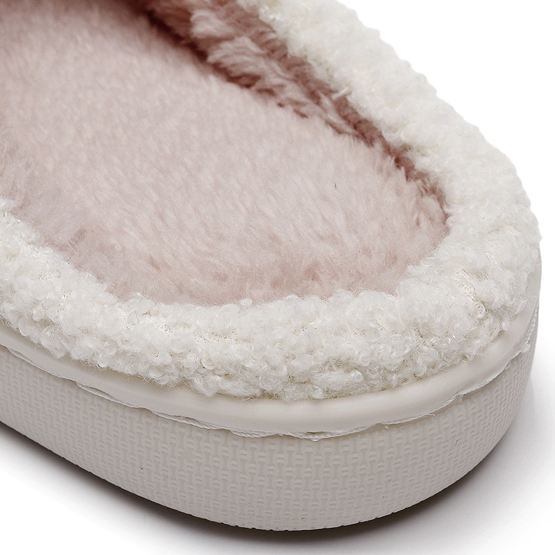 Design Your Own Logo Cozy Fuzzy House Indoor Home Use Warm Winter Slippers Customized - Image 6