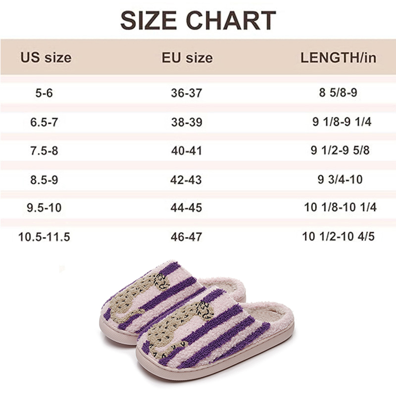 Custom Your Logo Cute Designs Indoor Home Winter Slippers for Wholesale - Image 2
