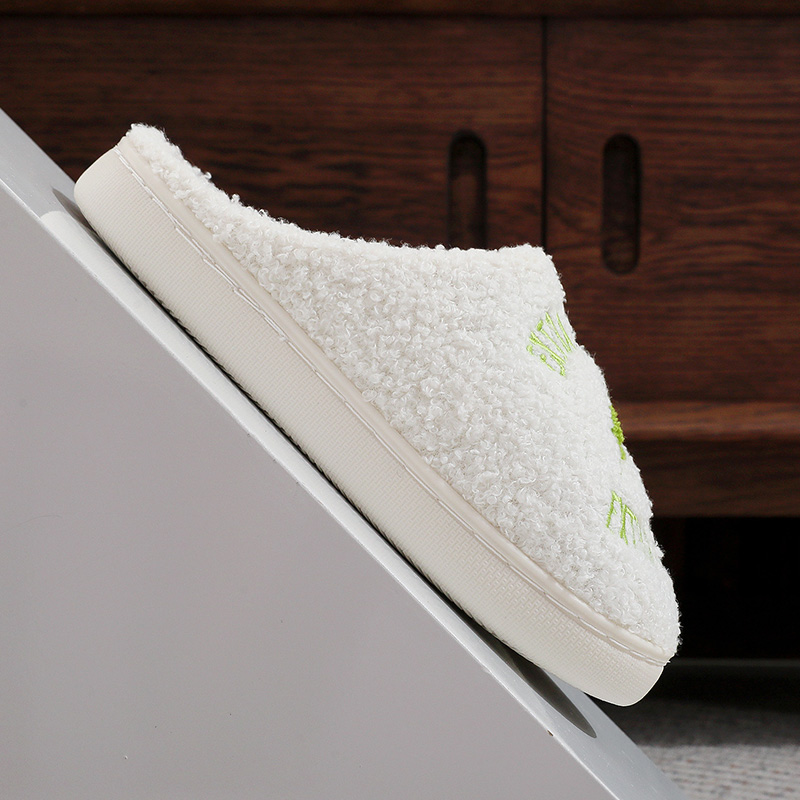 Custom Your Own Design Soft Cozy Memory Foam Fuzzy Fluffy Indoor Home Winter Slippers - Image 6